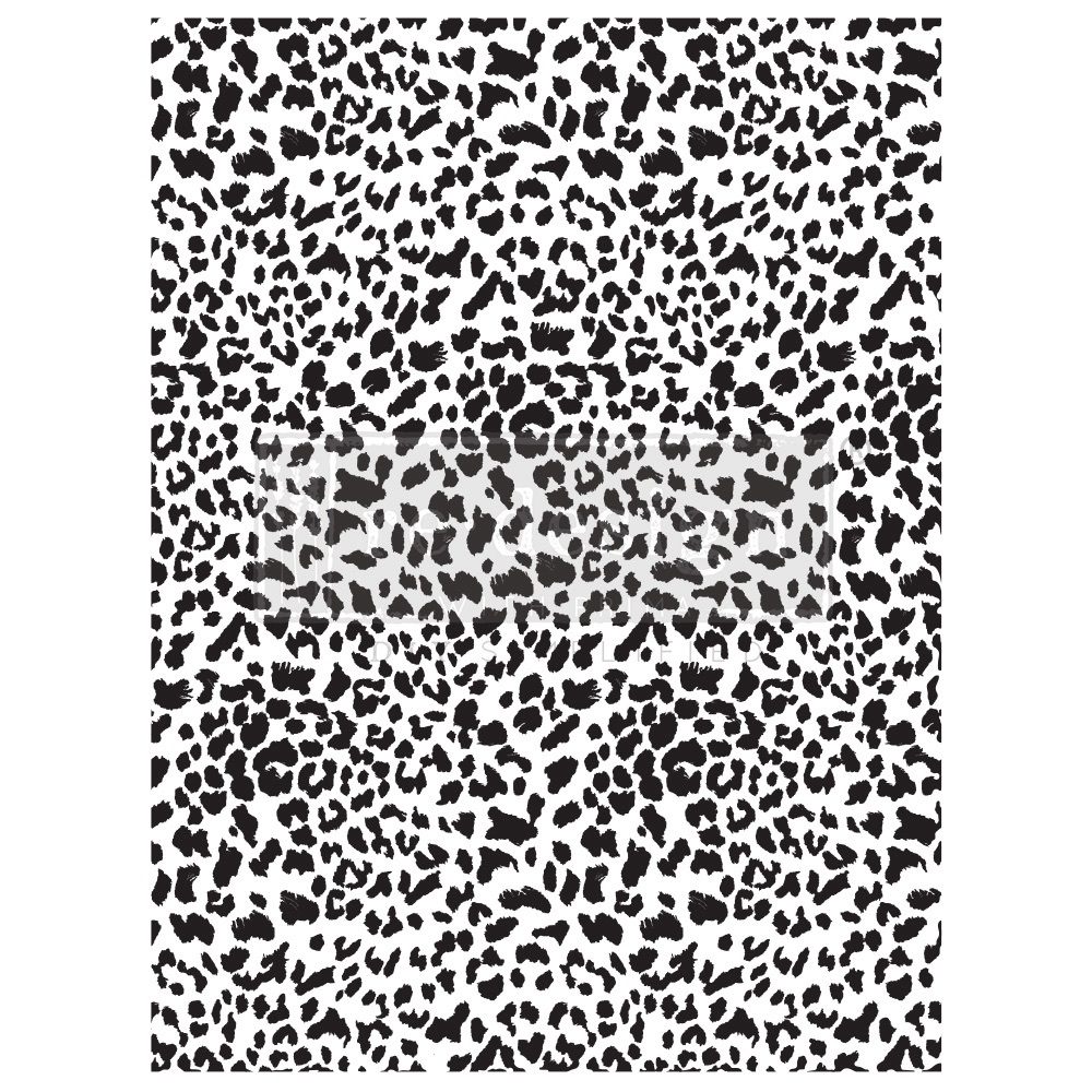 Redesign Decor Transfer | CHEETAH | Rare (retired) | 
24” x 32”